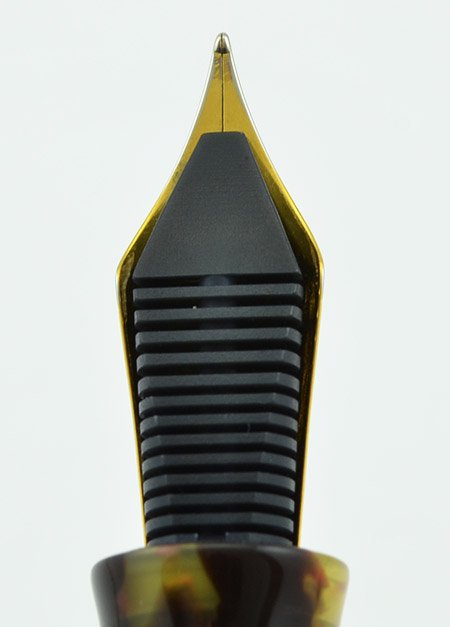 Edison Herald Fountain Pen - Amber Tortoise, Extra Fine Steel Nib